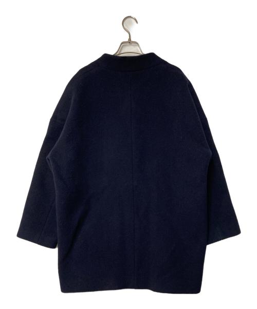 Whim Gazette（ウィムガゼット）Whim Gazette (ウィムガゼット) メリンプミドルコート ネイビー サイズ:Freeの古着・服飾アイテム