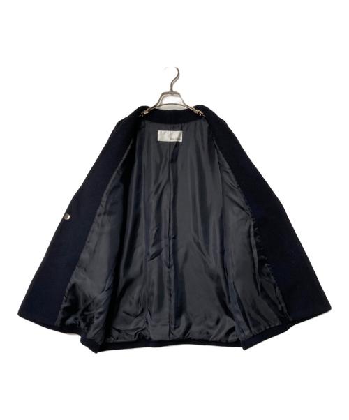 Whim Gazette（ウィムガゼット）Whim Gazette (ウィムガゼット) メリンプミドルコート ネイビー サイズ:Freeの古着・服飾アイテム