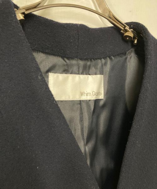 Whim Gazette（ウィムガゼット）Whim Gazette (ウィムガゼット) メリンプミドルコート ネイビー サイズ:Freeの古着・服飾アイテム