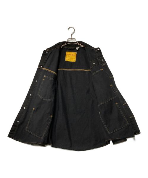 FenG CHen WANG（フェンチェンワン）FenG CHen WANG (フェンチェンワン) LEVI'S RED (リーバイス レッド) Crossover Tie Dye Denim Jacket ブラック×グレー サイズ:Ｍの古着・服飾アイテム