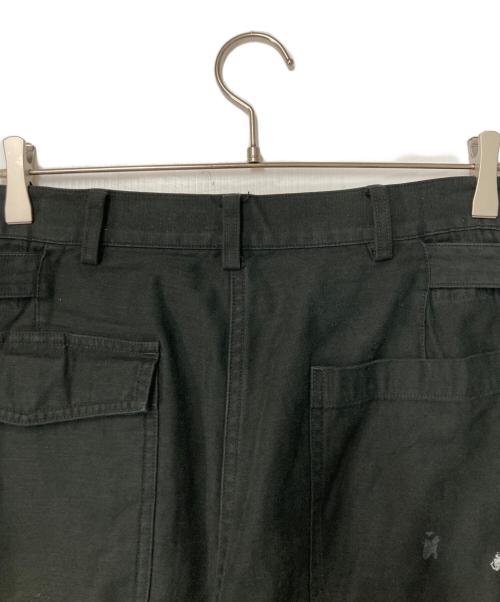 MARKA（マーカ）MARKA (マーカ) BAKER PANTS PAINTED ブラック サイズ:3の古着・服飾アイテム