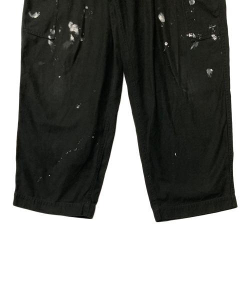 MARKA（マーカ）MARKA (マーカ) BAKER PANTS PAINTED ブラック サイズ:3の古着・服飾アイテム