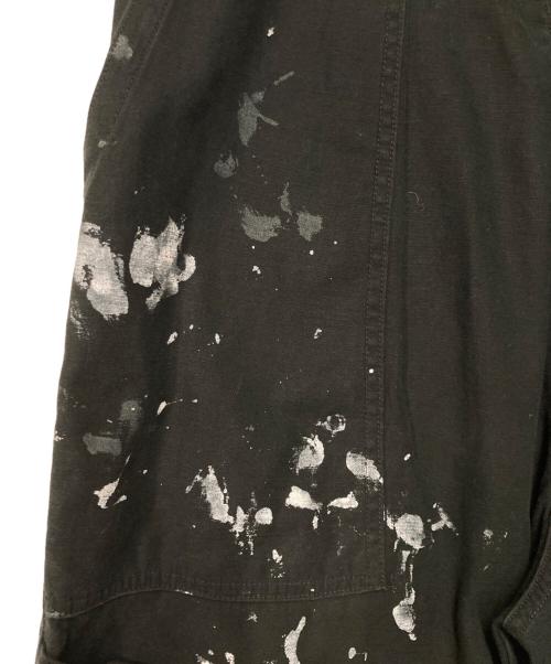 MARKA（マーカ）MARKA (マーカ) BAKER PANTS PAINTED ブラック サイズ:3の古着・服飾アイテム
