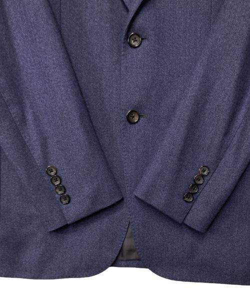 Paul Stuart（ポールスチュアート）Paul Stuart (ポールスチュアート) カシミヤシルク混 テーラードジャケット ネイビー サイズ:46の古着・服飾アイテム