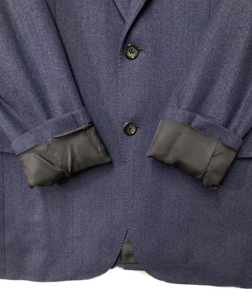 Paul Stuart（ポールスチュアート）Paul Stuart (ポールスチュアート) カシミヤシルク混 テーラードジャケット ネイビー サイズ:46の古着・服飾アイテム