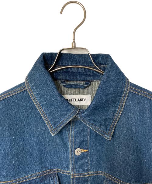 whiteland Blackburn（ホワイトランドブラックバーン）whiteland Blackburn (ホワイトランドブラックバーン) デニムジャケット インディゴ サイズ:Lの古着・服飾アイテム