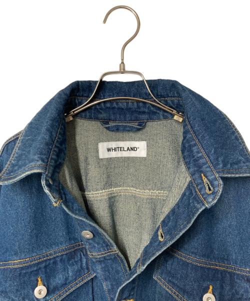 whiteland Blackburn（ホワイトランドブラックバーン）whiteland Blackburn (ホワイトランドブラックバーン) デニムジャケット インディゴ サイズ:Lの古着・服飾アイテム