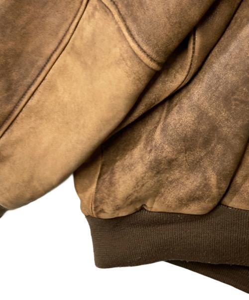 wilsons leather（ウィルソンズレザー）wilsons leather (ウィルソンズレザー) レザーブルゾン ブラウン サイズ:XXLの古着・服飾アイテム