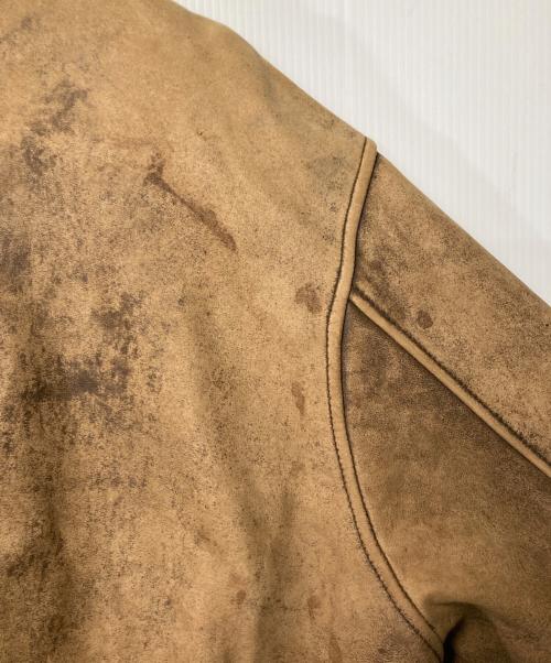 wilsons leather（ウィルソンズレザー）wilsons leather (ウィルソンズレザー) レザーブルゾン ブラウン サイズ:XXLの古着・服飾アイテム