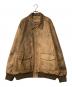 wilsons leather（ウィルソンズレザー）の古着「レザーブルゾン」｜ブラウン