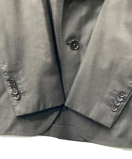 TOMORROW LAND PILGRIM（トゥモローランド ピルグリム）TOMORROW LAND PILGRIM (トゥモローランド ピルグリム) ウールシルク 2ボタンテーラードジャケット ブラウン サイズ:44の古着・服飾アイテム