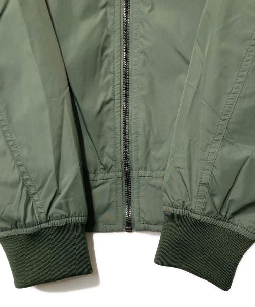 Calvin Klein Jeans（カルバンクラインジーンズ）Calvin Klein Jeans (カルバンクラインジーンズ) ナイロン ボンバージャケット オリーブ サイズ:Sの古着・服飾アイテム