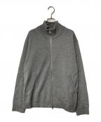 ATONエイトン）の古着「WOOL WASHI ドライバーズニット」｜グレー