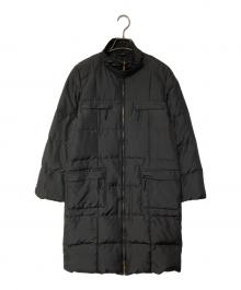 WEEKEND Max Mara（ウィークエンド マックスマーラ）の古着「スタンドカラー キルティングダウンコート」｜ブラック
