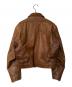 BLUE CROSS (ブルークロス) カウレザージャケット ブラウン サイズ:36：7000円