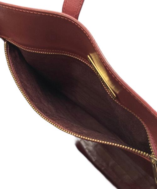 Cartier（カルティエ）Cartier (カルティエ) マストライン トートバッグ ボルドーの古着・服飾アイテム