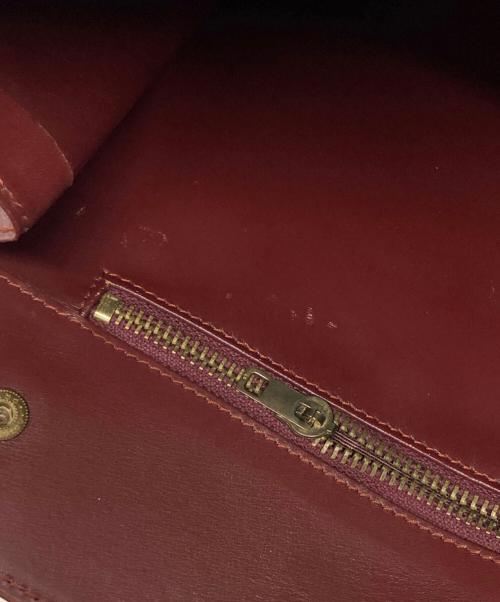 Cartier（カルティエ）Cartier (カルティエ) マストライン トートバッグ ボルドーの古着・服飾アイテム