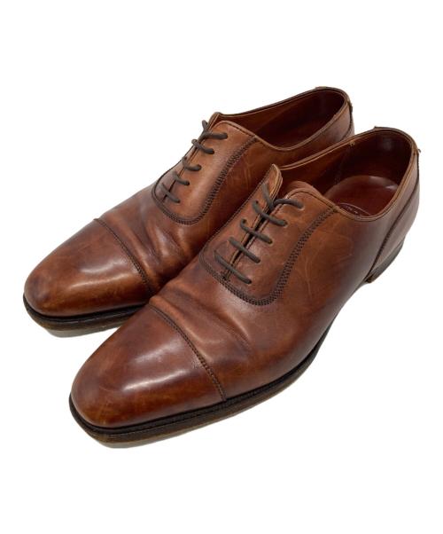 Crockett & Jones（クロケット＆ジョーンズ）Crockett & Jones (クロケット＆ジョーンズ) ストレートチップシューズ ブラウン サイズ:6 1/2の古着・服飾アイテム