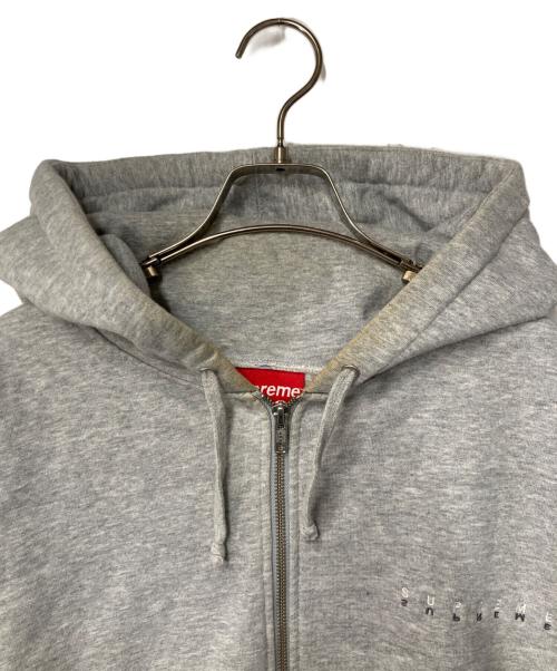 SUPREME（シュプリーム）SUPREME (シュプリーム) Zip Up Hooded Sweatshirt グレー サイズ:XLの古着・服飾アイテム