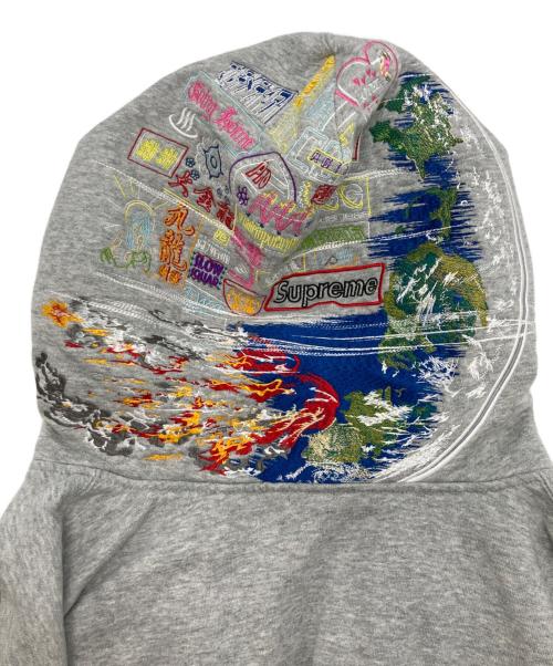 SUPREME（シュプリーム）SUPREME (シュプリーム) Zip Up Hooded Sweatshirt グレー サイズ:XLの古着・服飾アイテム