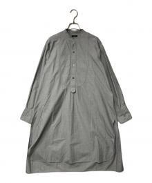 YLEVE（イレーヴ）の古着「COTTON WEATHER LONG SH」｜グレー