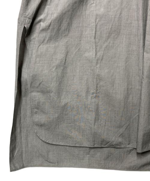 YLEVE（イレーヴ）YLEVE (イレーヴ) COTTON WEATHER LONG SH グレー サイズ:Freeの古着・服飾アイテム
