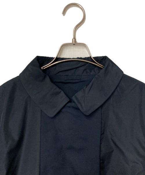 'S Max Mara（エスマックスマーラ）'S Max Mara (エスマックスマーラ) 袖ビジューベルテッドコート ネイビー サイズ:40の古着・服飾アイテム