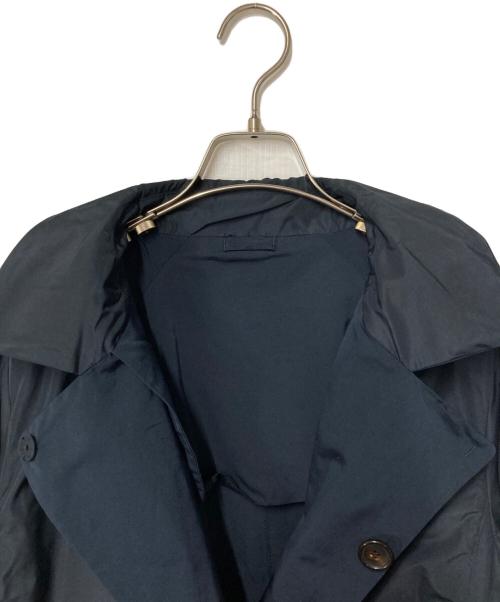 'S Max Mara（エスマックスマーラ）'S Max Mara (エスマックスマーラ) 袖ビジューベルテッドコート ネイビー サイズ:40の古着・服飾アイテム