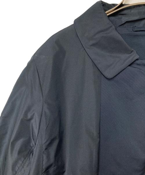 'S Max Mara（エスマックスマーラ）'S Max Mara (エスマックスマーラ) 袖ビジューベルテッドコート ネイビー サイズ:40の古着・服飾アイテム