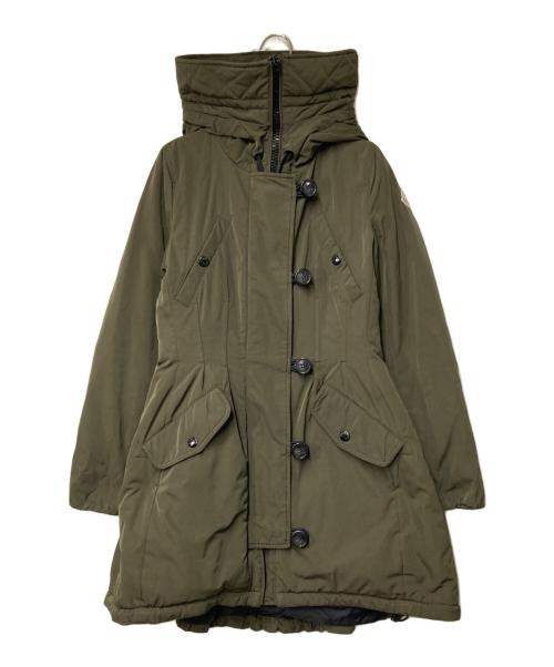 MONCLER（モンクレール）MONCLER (モンクレール) ARRIOUS フーデッドダウンコート カーキ サイズ:1の古着・服飾アイテム