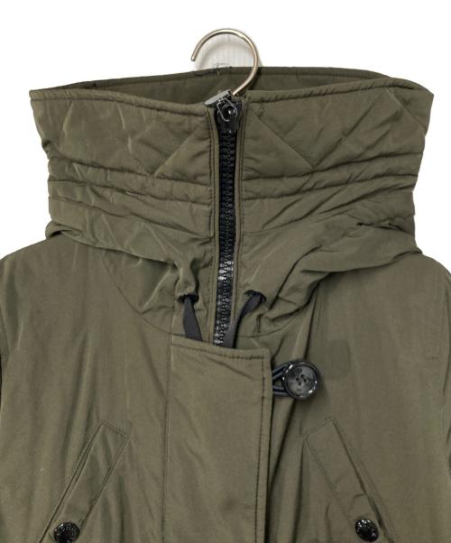 MONCLER（モンクレール）MONCLER (モンクレール) ARRIOUS フーデッドダウンコート カーキ サイズ:1の古着・服飾アイテム