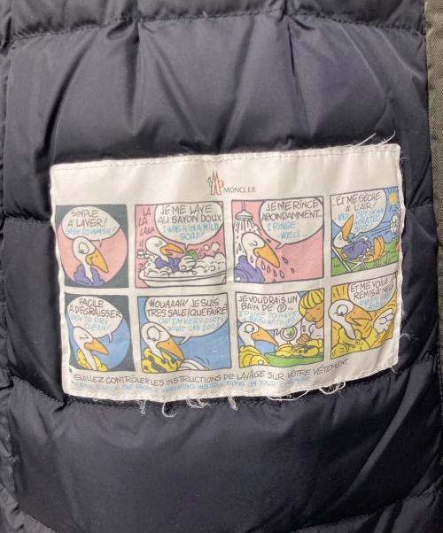 MONCLER（モンクレール）MONCLER (モンクレール) ARRIOUS フーデッドダウンコート カーキ サイズ:1の古着・服飾アイテム