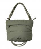 TOPOLOGIEトポロジー）の古着「キルティングショルダーバッグ」｜オリーブ
