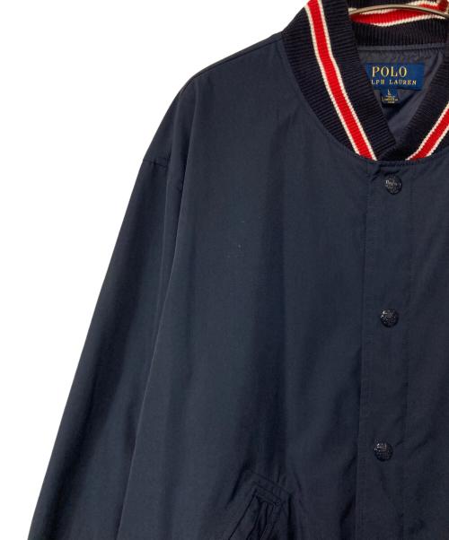 POLO RALPH LAUREN（ポロ・ラルフローレン）POLO RALPH LAUREN (ポロ・ラルフローレン) スタジャン ネイビー サイズ:Lの古着・服飾アイテム