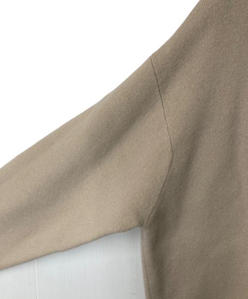 ebure（エブール）EBURE (エブール) フトスムースニットVネックカーディガン ベージュ サイズ:Freeの古着・服飾アイテム