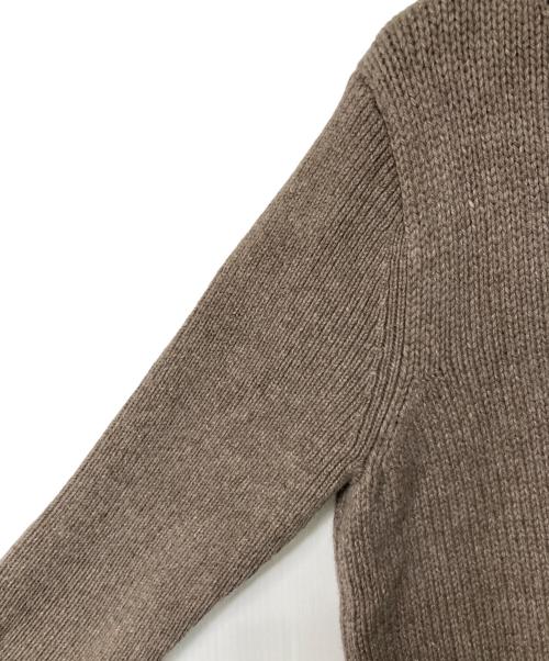 SLOANE（スローン）SLOANE (スローン) 3G&5G ジーロンラムカシミヤタートルネック ニット ベージュ サイズ:2の古着・服飾アイテム