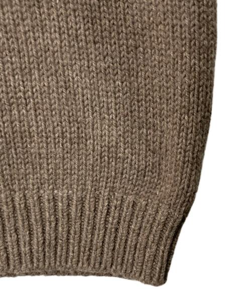 SLOANE（スローン）SLOANE (スローン) 3G&5G ジーロンラムカシミヤタートルネック ニット ベージュ サイズ:2の古着・服飾アイテム