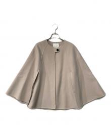 ANAYI（アナイ）の古着「シャルムビーバーケープコート」｜ベージュ