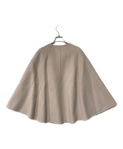 ANAYI（アナイ）ANAYI (アナイ) シャルムビーバーケープコート ベージュ サイズ:36の古着・服飾アイテム