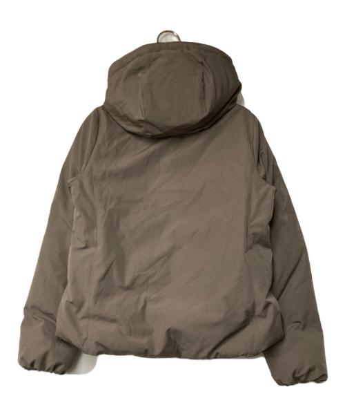 green label relaxing（グリーンレーベルリラクシング）green label relaxing (グリーンレーベルリラクシング) リバーシブル グリーンダウン ジャケット ブラウン サイズ:34の古着・服飾アイテム