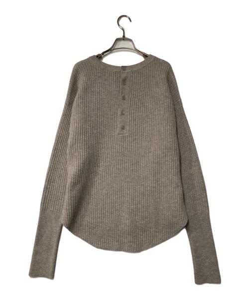 L'appartement（アパルトモン）L'Appartement (アパルトモン) THERMAL KNIT ベージュ サイズ:FREEの古着・服飾アイテム