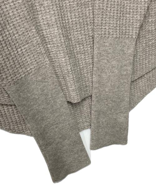 L'appartement（アパルトモン）L'Appartement (アパルトモン) THERMAL KNIT ベージュ サイズ:FREEの古着・服飾アイテム