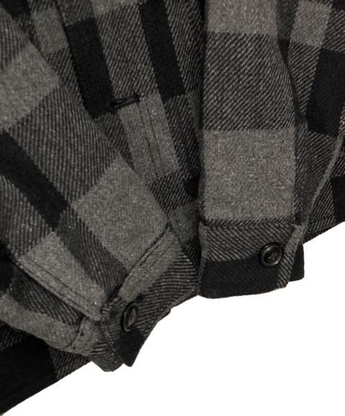 Denim & Supply Ralph Lauren（デニム＆サプライ ラルフローレン）Denim & Supply Ralph Lauren (デニム＆サプライ ラルフローレン) チェックウールジャケット グレー×ブラック サイズ:Sの古着・服飾アイテム