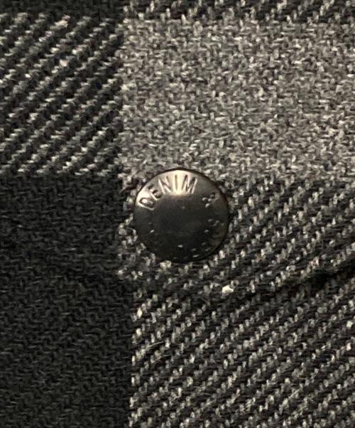 Denim & Supply Ralph Lauren（デニム＆サプライ ラルフローレン）Denim & Supply Ralph Lauren (デニム＆サプライ ラルフローレン) チェックウールジャケット グレー×ブラック サイズ:Sの古着・服飾アイテム