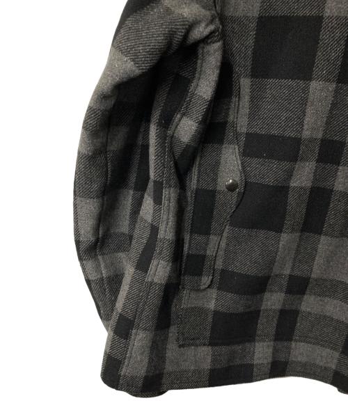 Denim & Supply Ralph Lauren（デニム＆サプライ ラルフローレン）Denim & Supply Ralph Lauren (デニム＆サプライ ラルフローレン) チェックウールジャケット グレー×ブラック サイズ:Sの古着・服飾アイテム