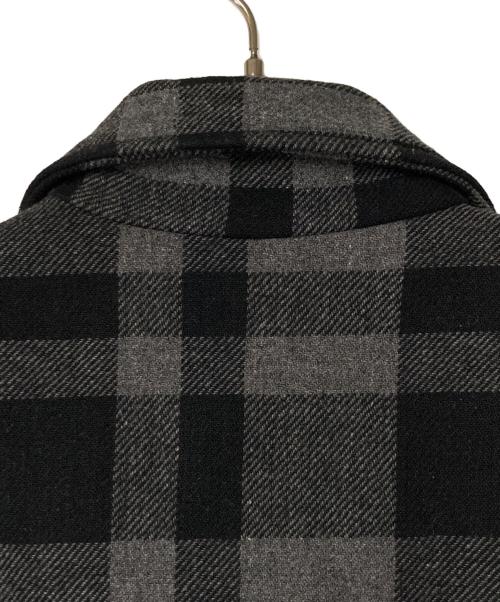 Denim & Supply Ralph Lauren（デニム＆サプライ ラルフローレン）Denim & Supply Ralph Lauren (デニム＆サプライ ラルフローレン) チェックウールジャケット グレー×ブラック サイズ:Sの古着・服飾アイテム