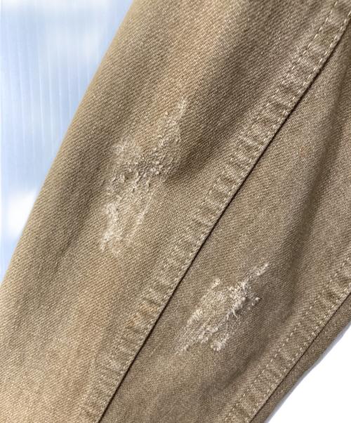 JAPAN BLUE JEANS（ジャパンブルージーンズ）JAPAN BLUE JEANS (ジャパンブルージーンズ) ダメージトラッカージャケット ブラウン サイズ:Ｍの古着・服飾アイテム