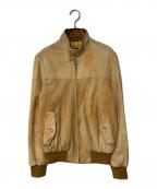 Impervelaインペルヴェッラ）の古着「ゴートレザーブルゾン」｜ブラウン
