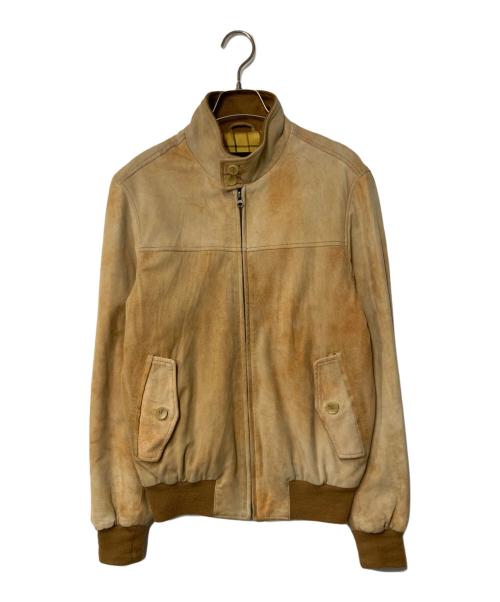 Impervela（インペルヴェッラ）Impervela (インペルヴェッラ) ゴートレザーブルゾン ブラウン サイズ:44の古着・服飾アイテム