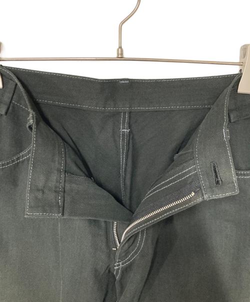 YOHJI YAMAMOTO（ヨウジヤマモト）YOHJI YAMAMOTO (ヨウジヤマモト) ワイドパンツ ブラック サイズ:1(下記採寸参照)の古着・服飾アイテム